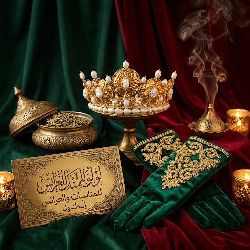طقم ليلة الحناء السلطاني الفاخر